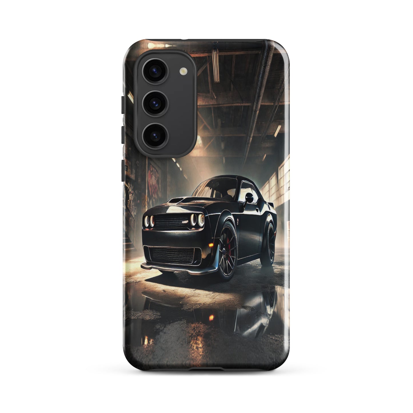 Samsung Tough Case Induction Charging Compatible - Dodge Challenger Hellcat