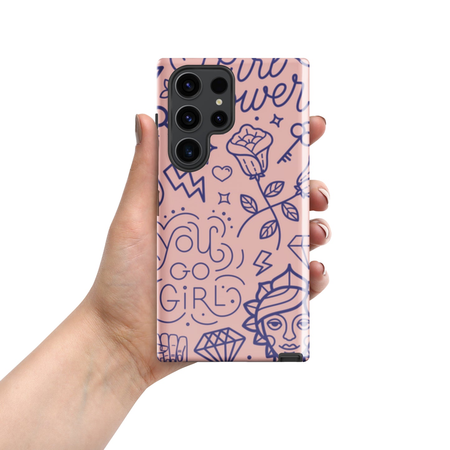 Samsung Tough Case Induction Charging Compatible - You Go Girl