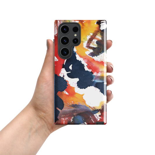 Samsung Tough Case Induction Charging Compatible - Splatter