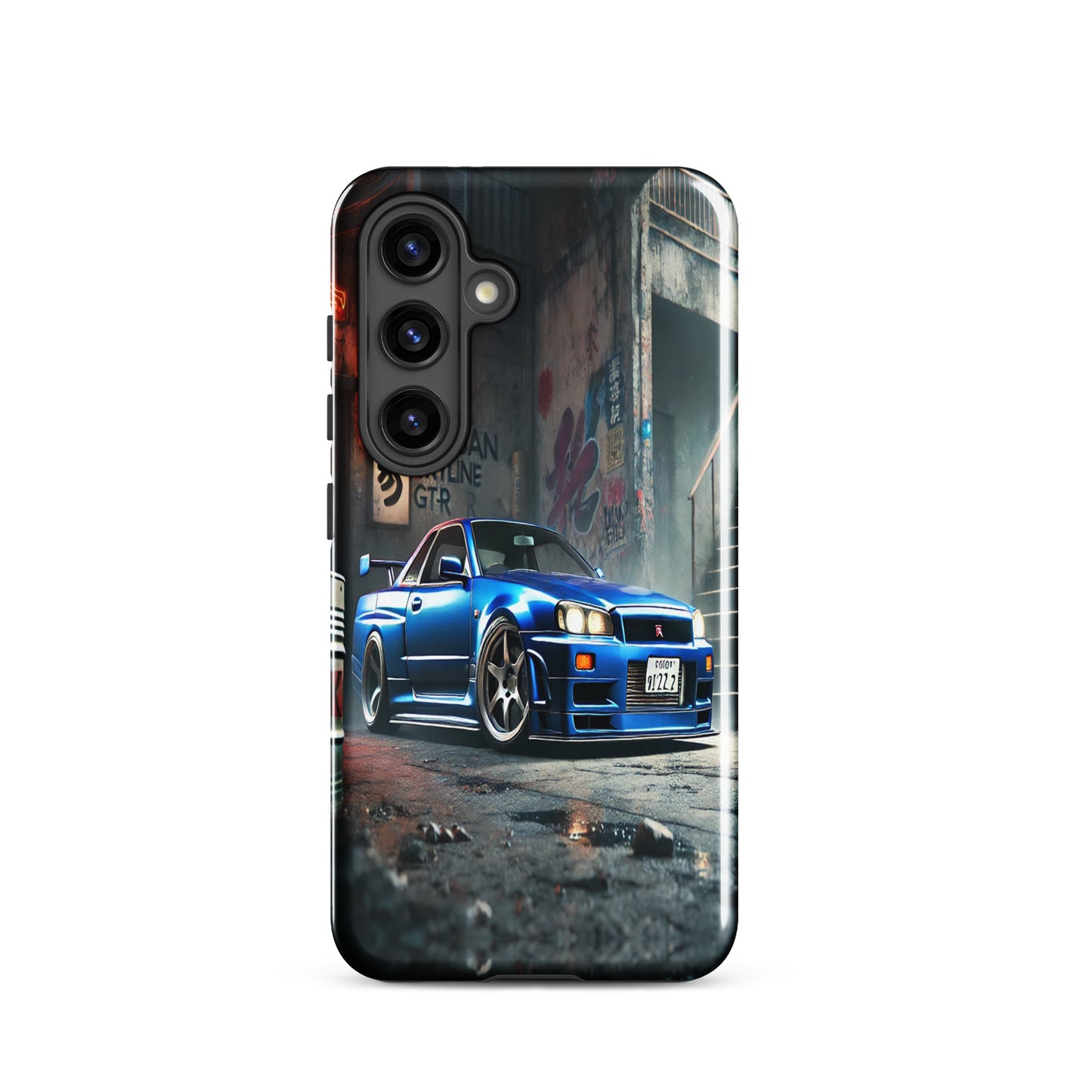 Samsung Tough Case Induction Charging Compatible - Nissan Skyline R34 GT-R
