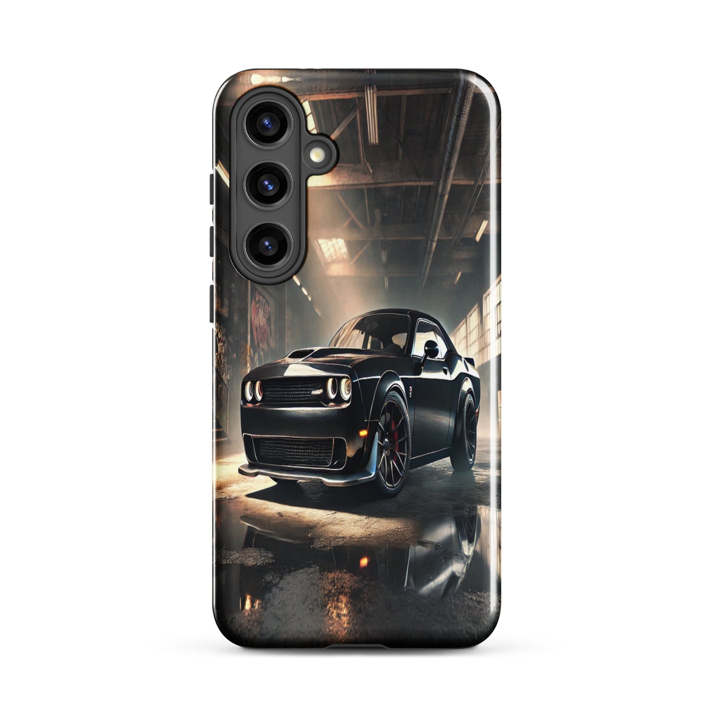Samsung Tough Case Induction Charging Compatible - Dodge Challenger Hellcat