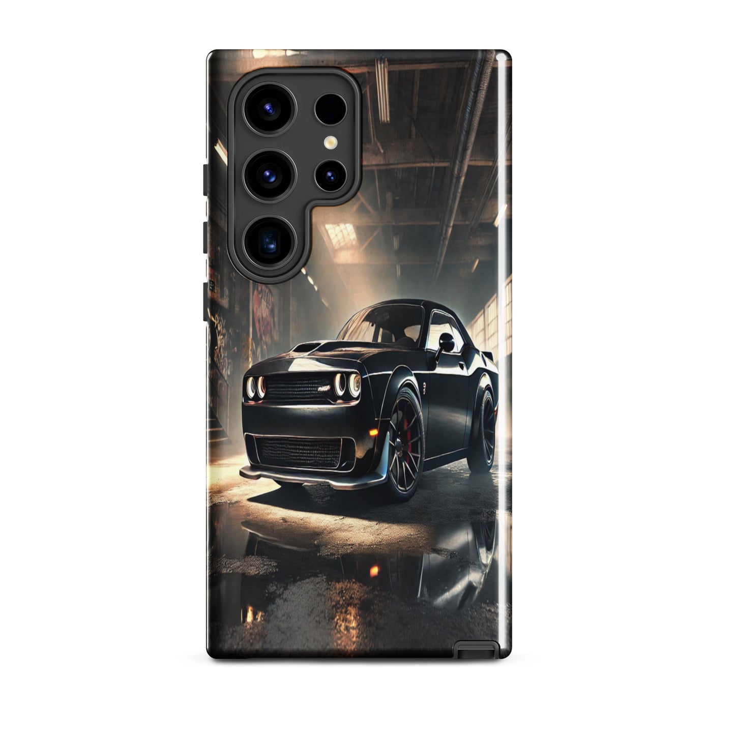 Samsung Tough Case Induction Charging Compatible - Dodge Challenger Hellcat