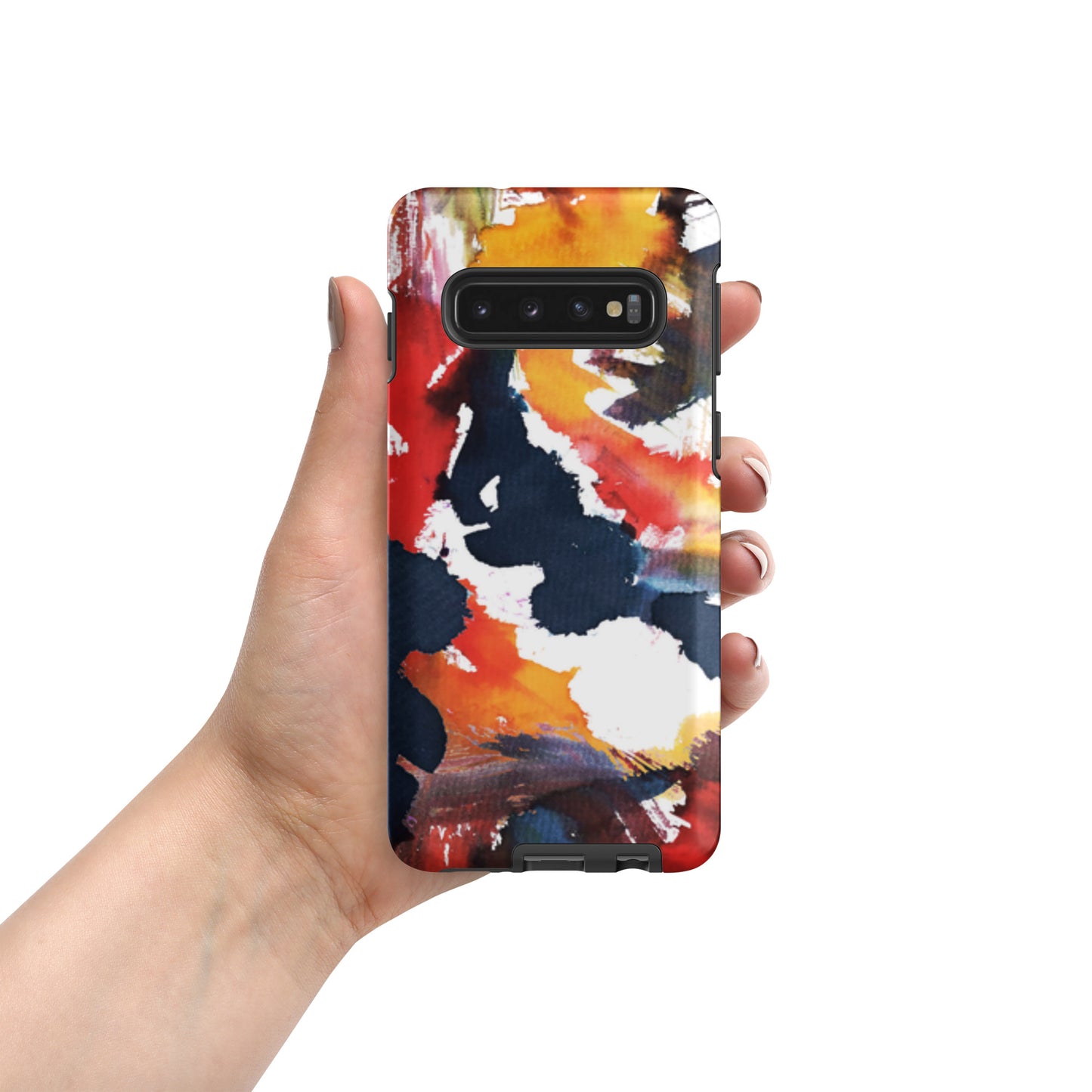Samsung Tough Case Induction Charging Compatible - Splatter