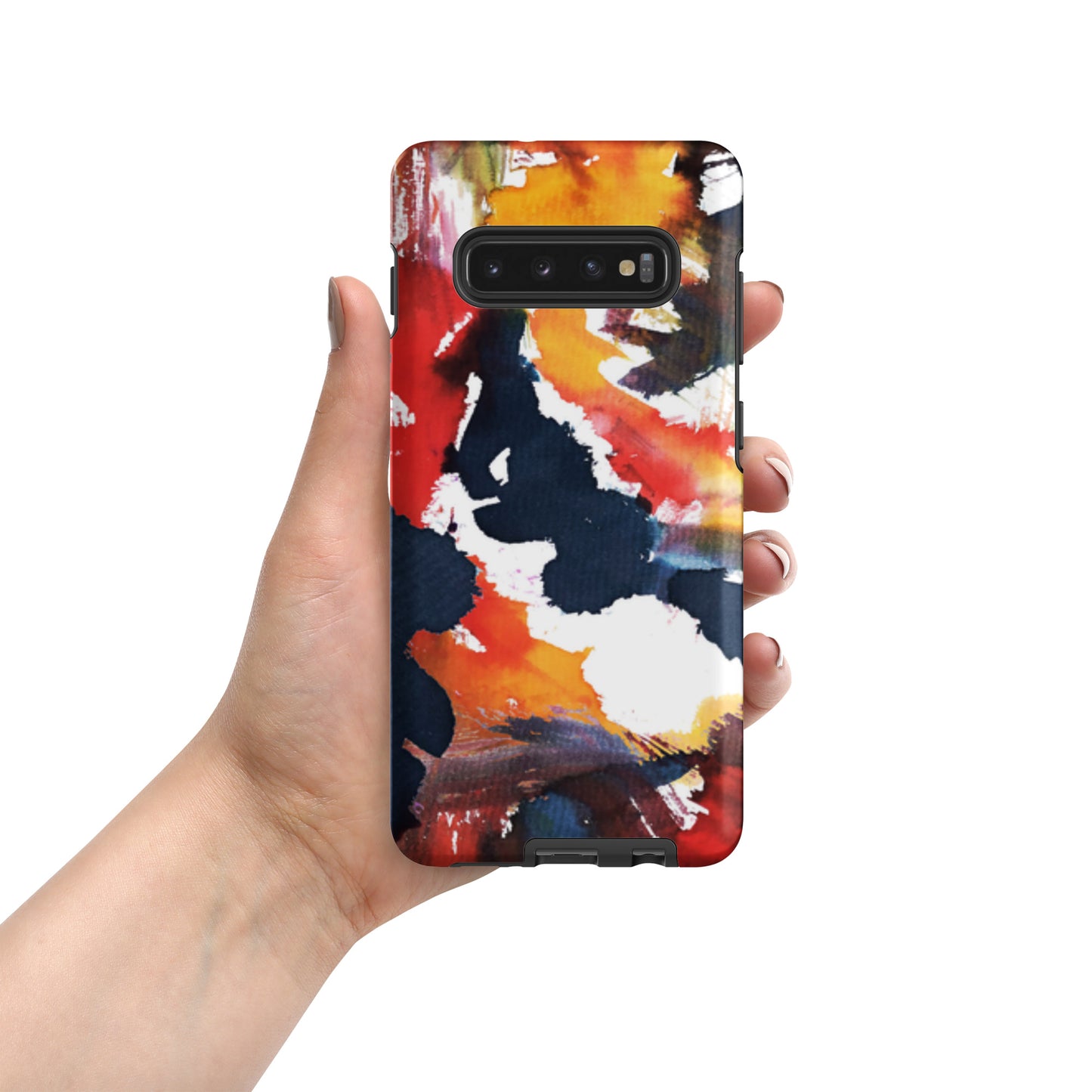 Samsung Tough Case Induction Charging Compatible - Splatter