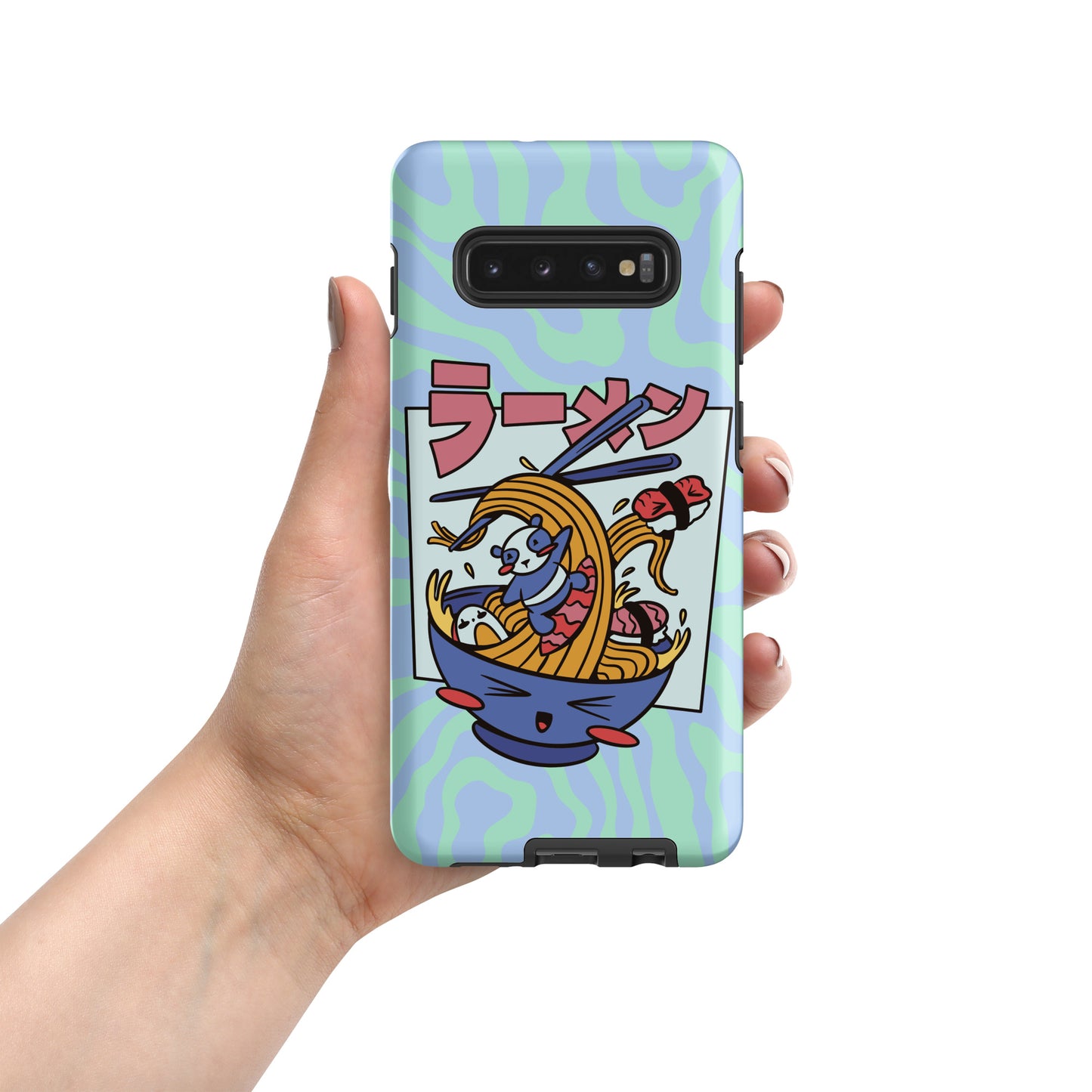 Samsung Tough Case Induction Charging Compatible - Funky Noodles