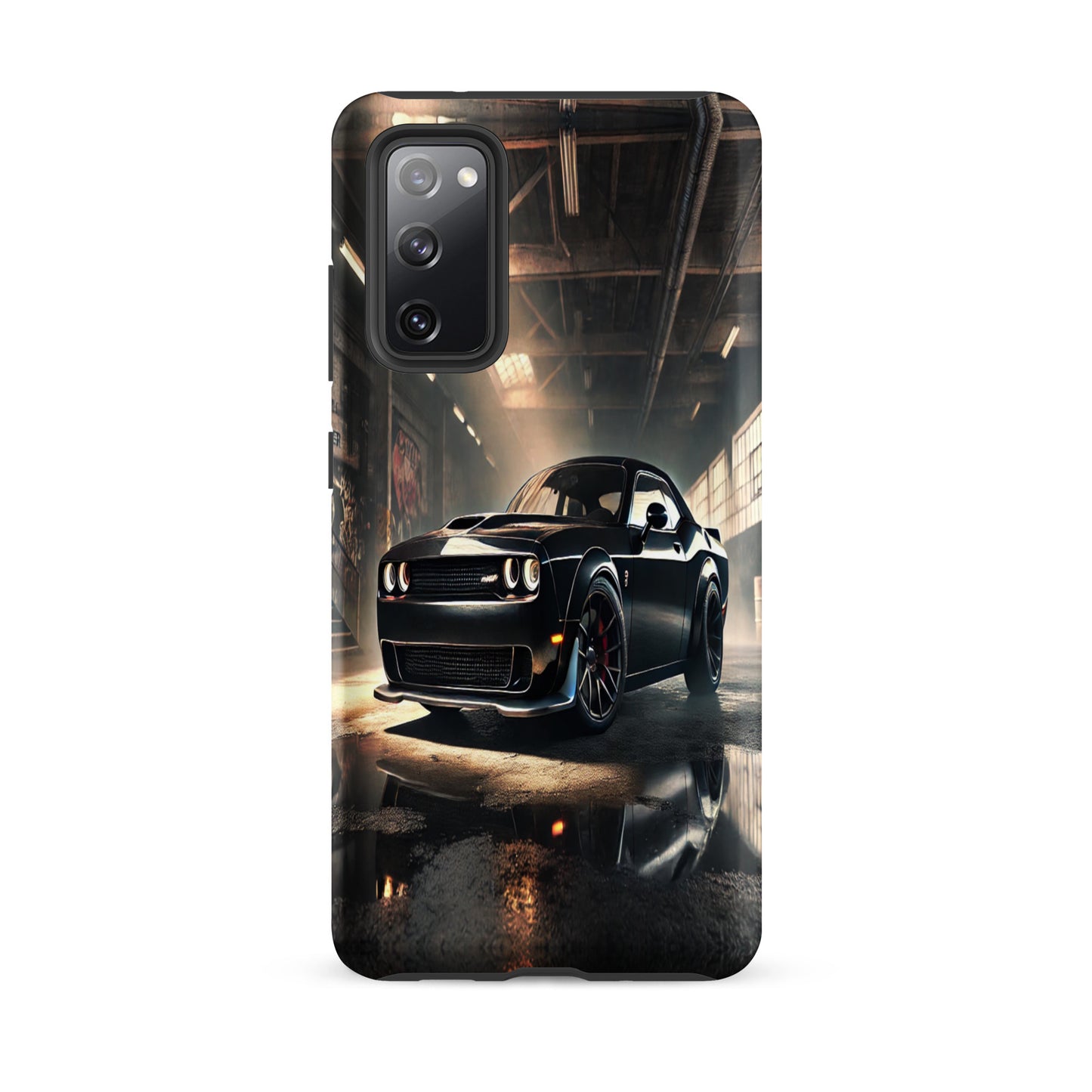 Samsung Tough Case Induction Charging Compatible - Dodge Challenger Hellcat
