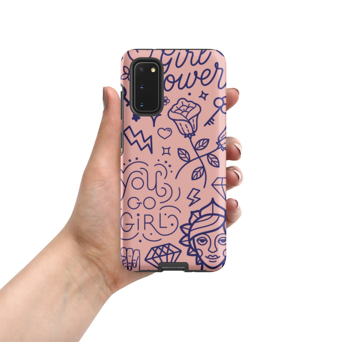 Samsung Tough Case Induction Charging Compatible - You Go Girl