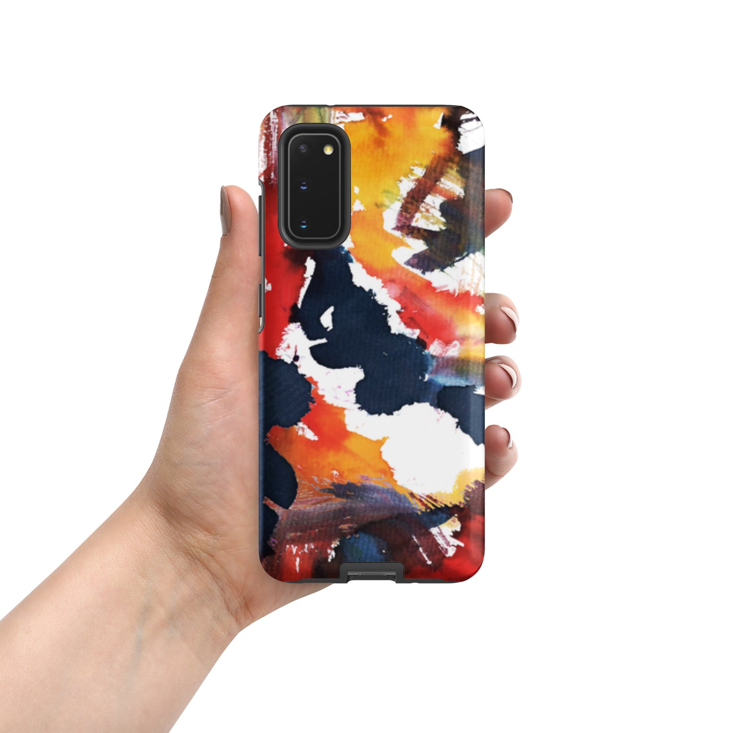 Samsung Tough Case Induction Charging Compatible - Splatter