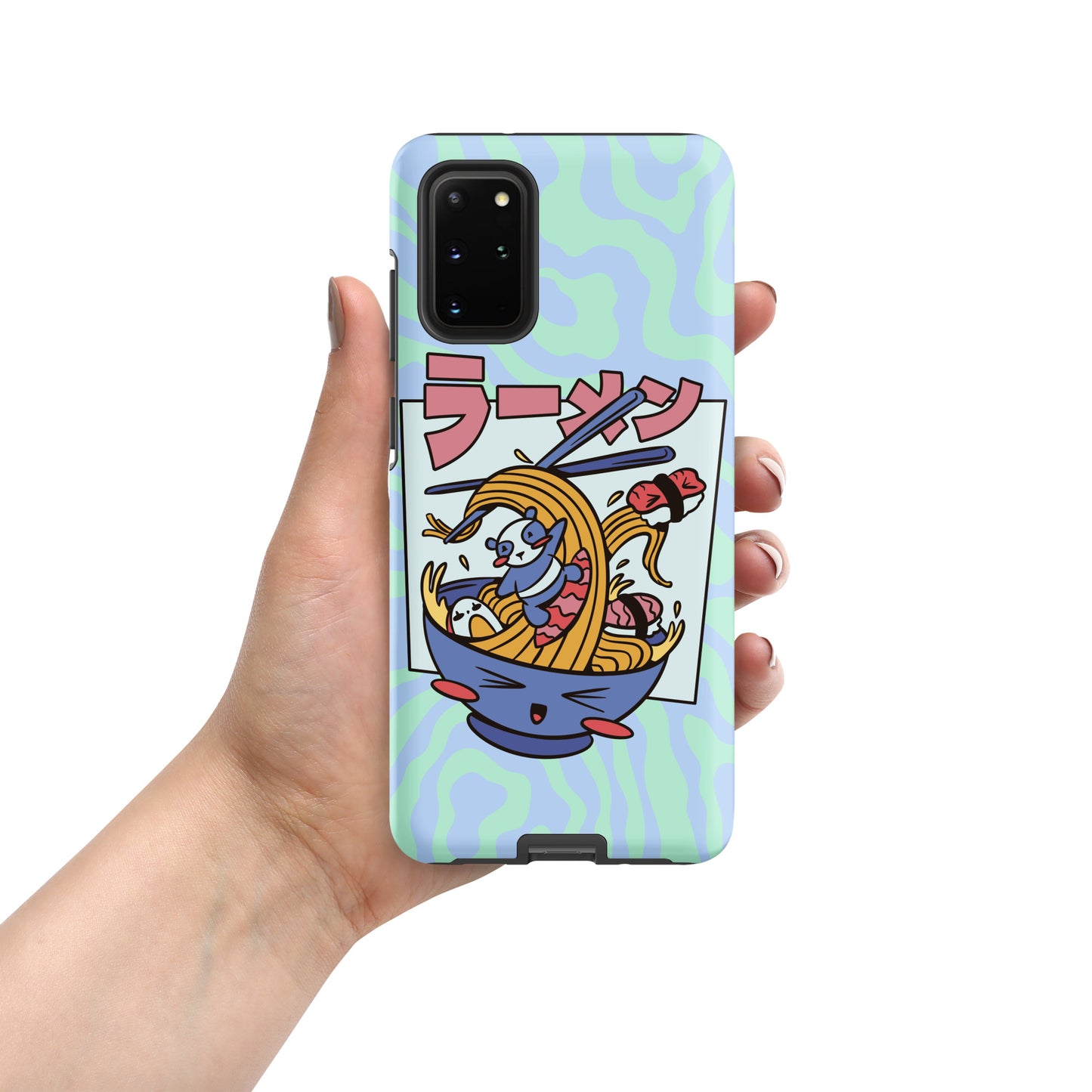 Samsung Tough Case Induction Charging Compatible - Funky Noodles