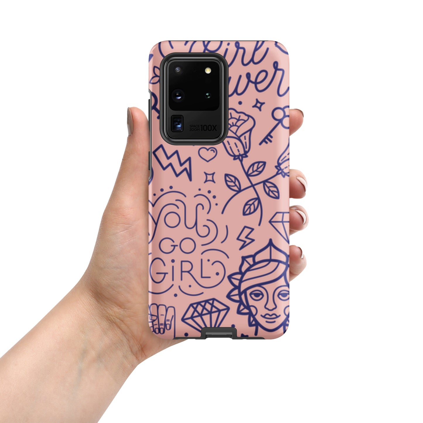 Samsung Tough Case Induction Charging Compatible - You Go Girl