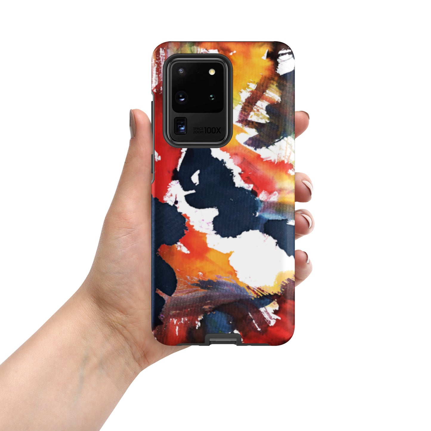 Samsung Tough Case Induction Charging Compatible - Splatter