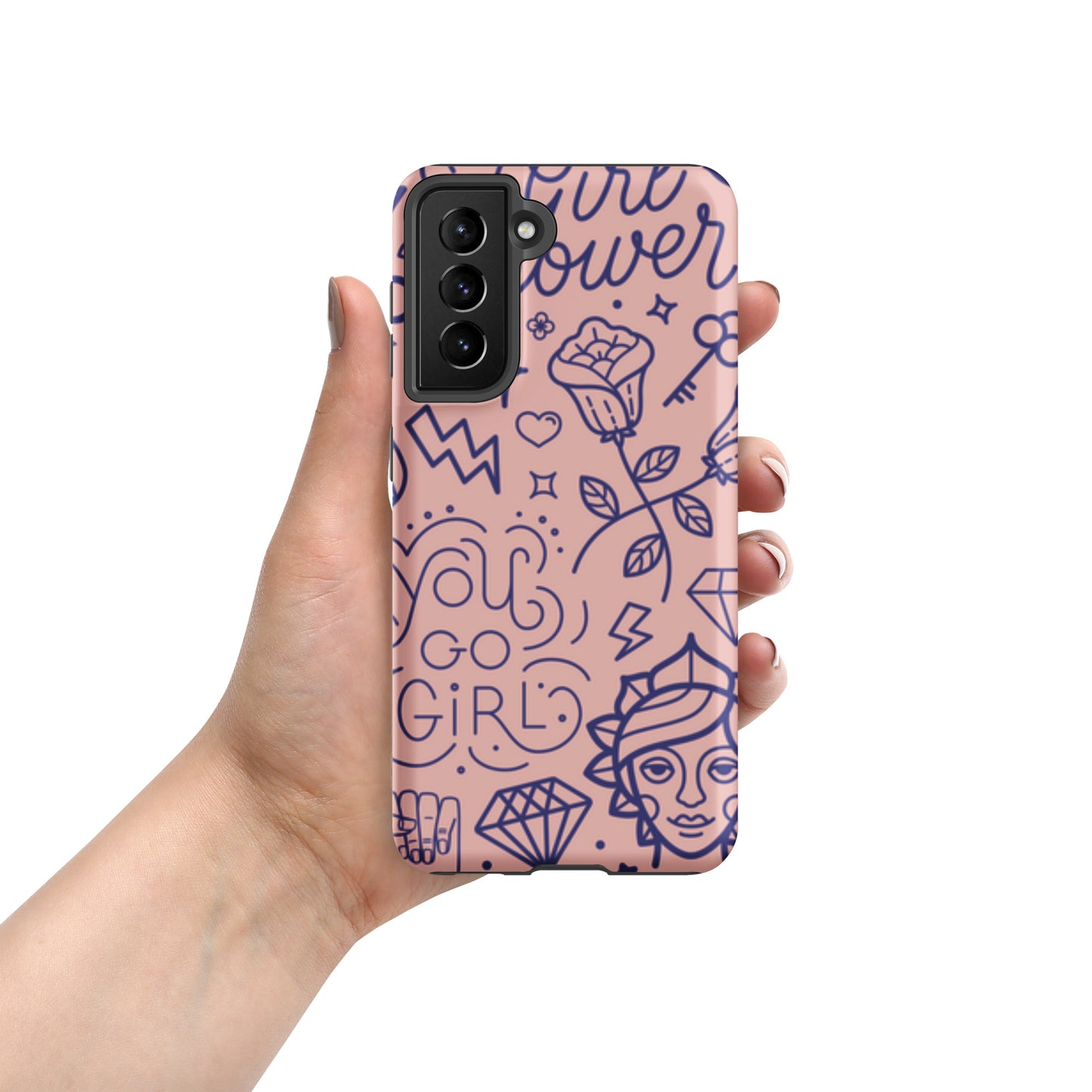 Samsung Tough Case Induction Charging Compatible - You Go Girl