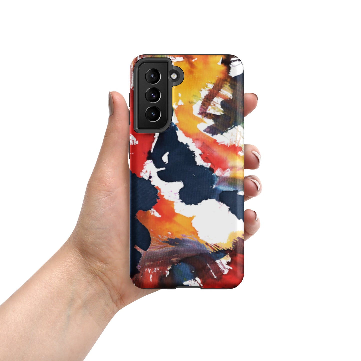 Samsung Tough Case Induction Charging Compatible - Splatter