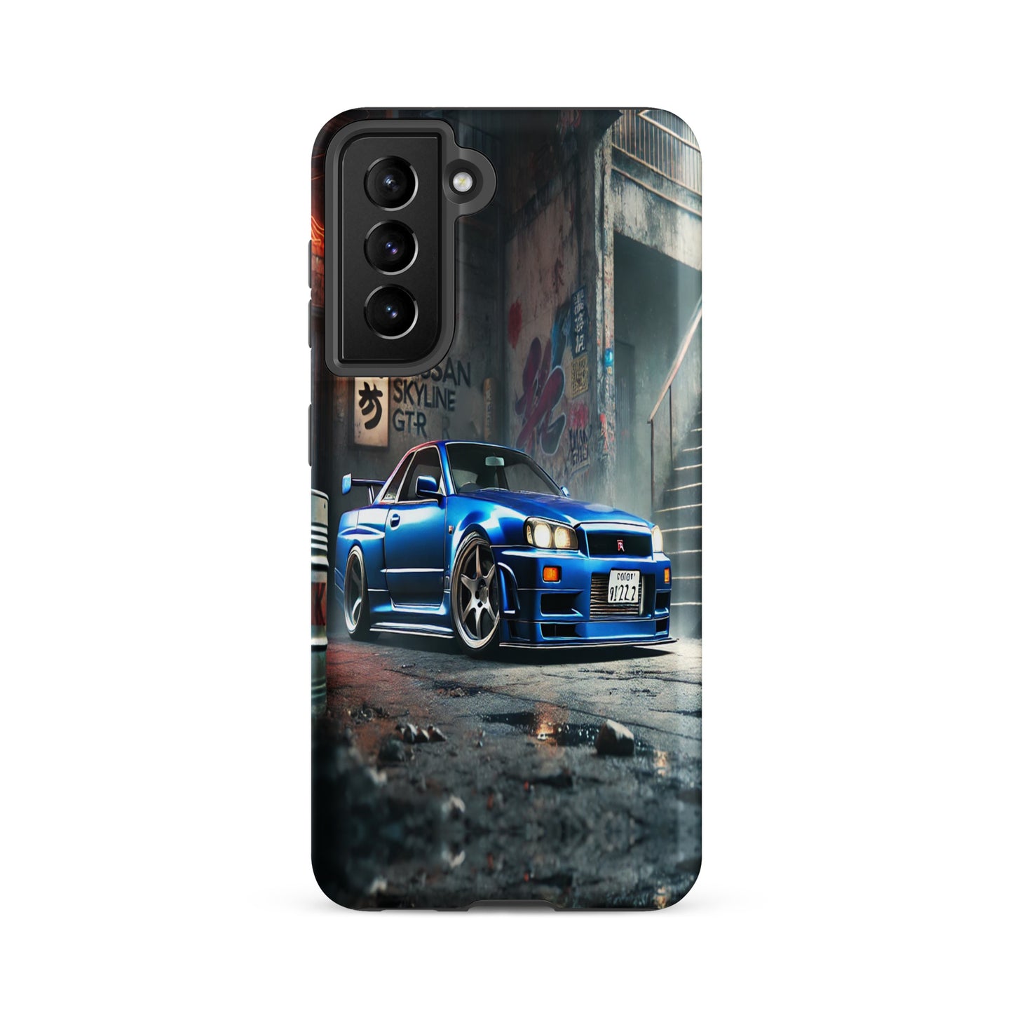 Samsung Tough Case Induction Charging Compatible - Nissan Skyline R34 GT-R