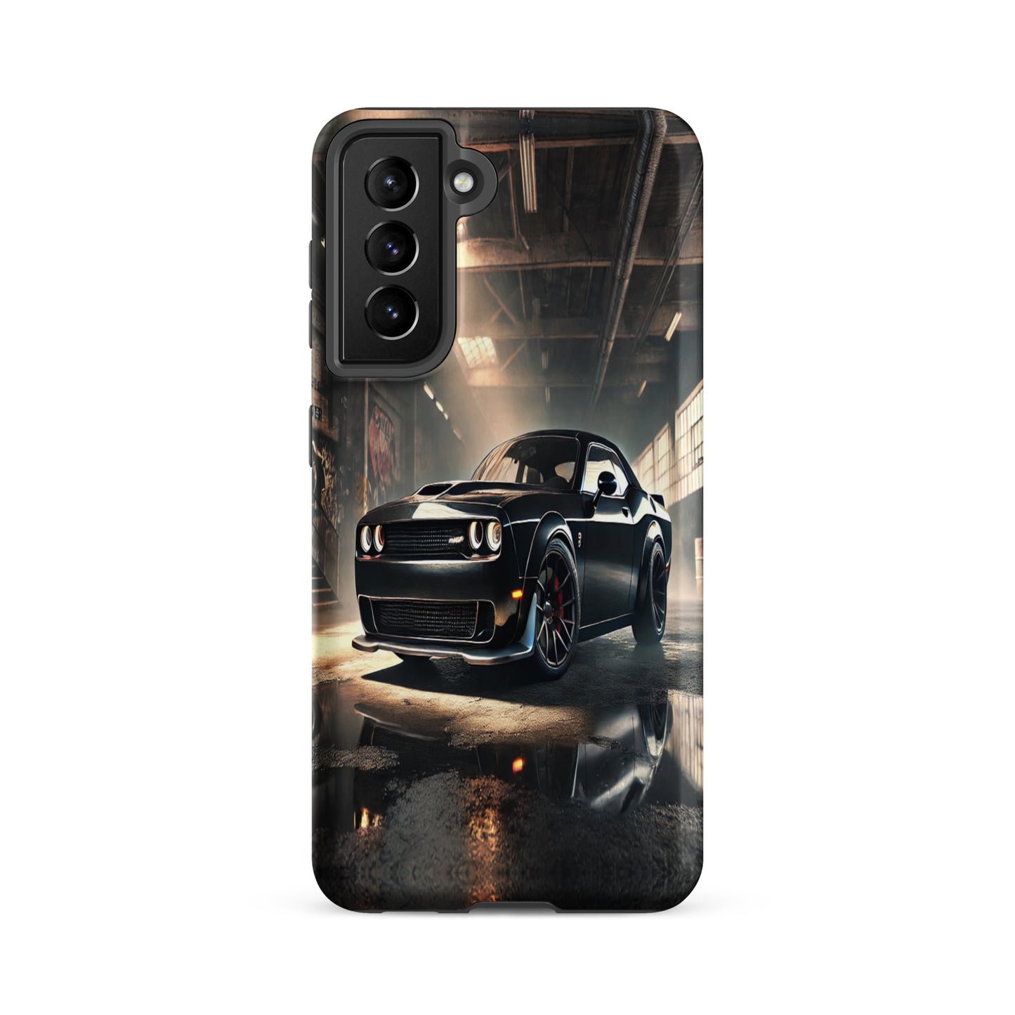 Samsung Tough Case Induction Charging Compatible - Dodge Challenger Hellcat