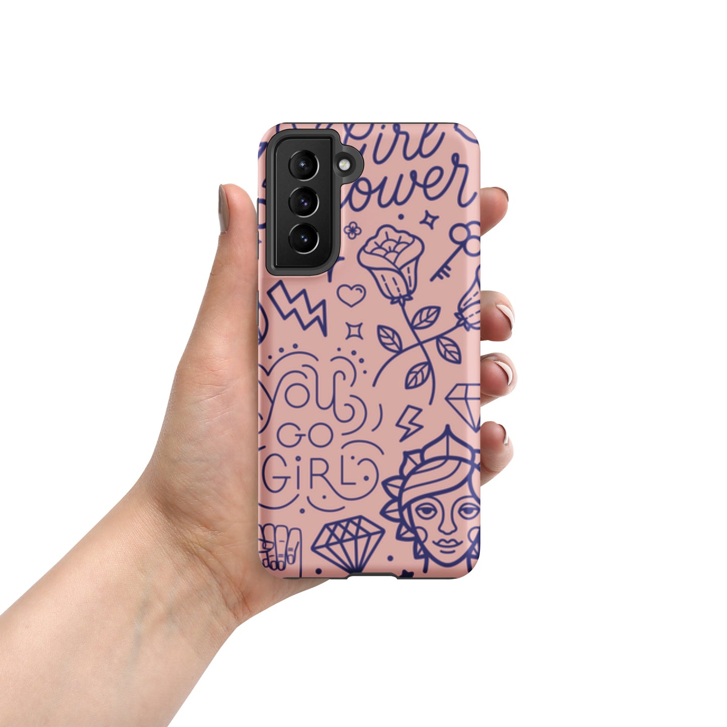 Samsung Tough Case Induction Charging Compatible - You Go Girl