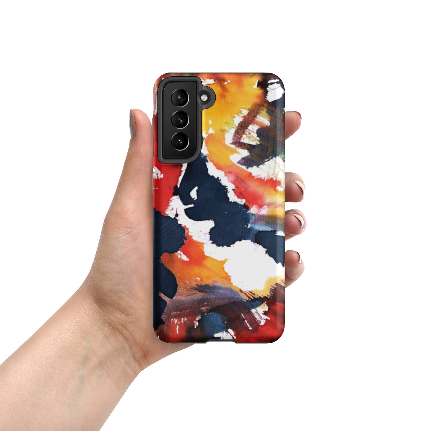Samsung Tough Case Induction Charging Compatible - Splatter