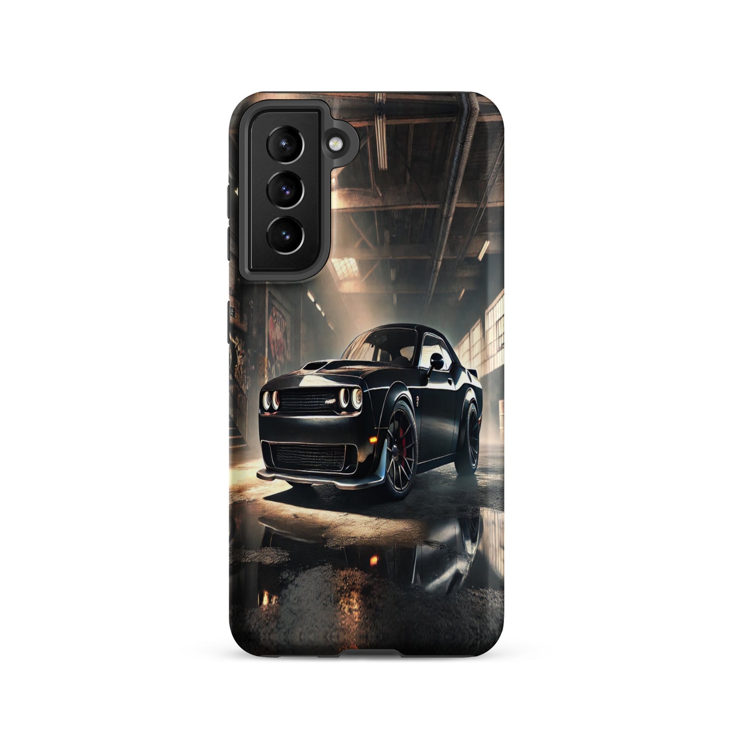 Samsung Tough Case Induction Charging Compatible - Dodge Challenger Hellcat