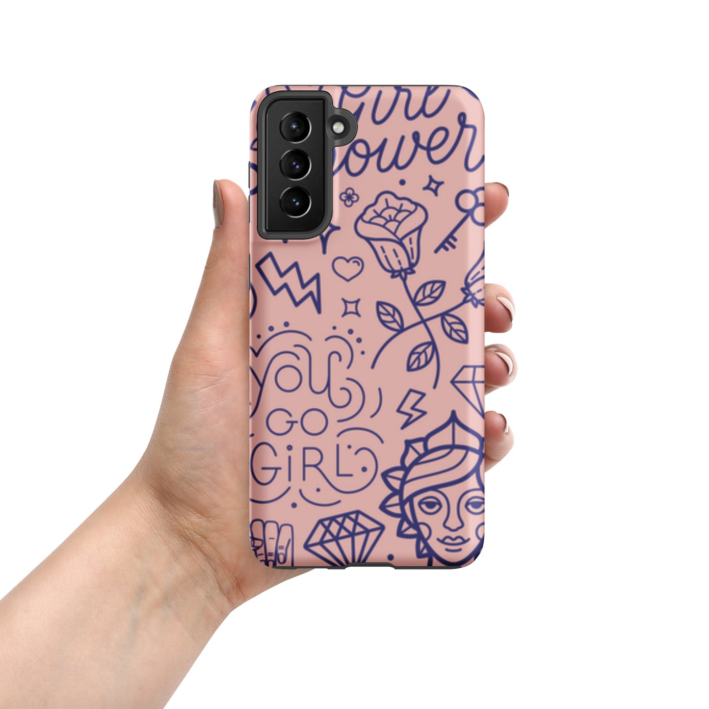 Samsung Tough Case Induction Charging Compatible - You Go Girl