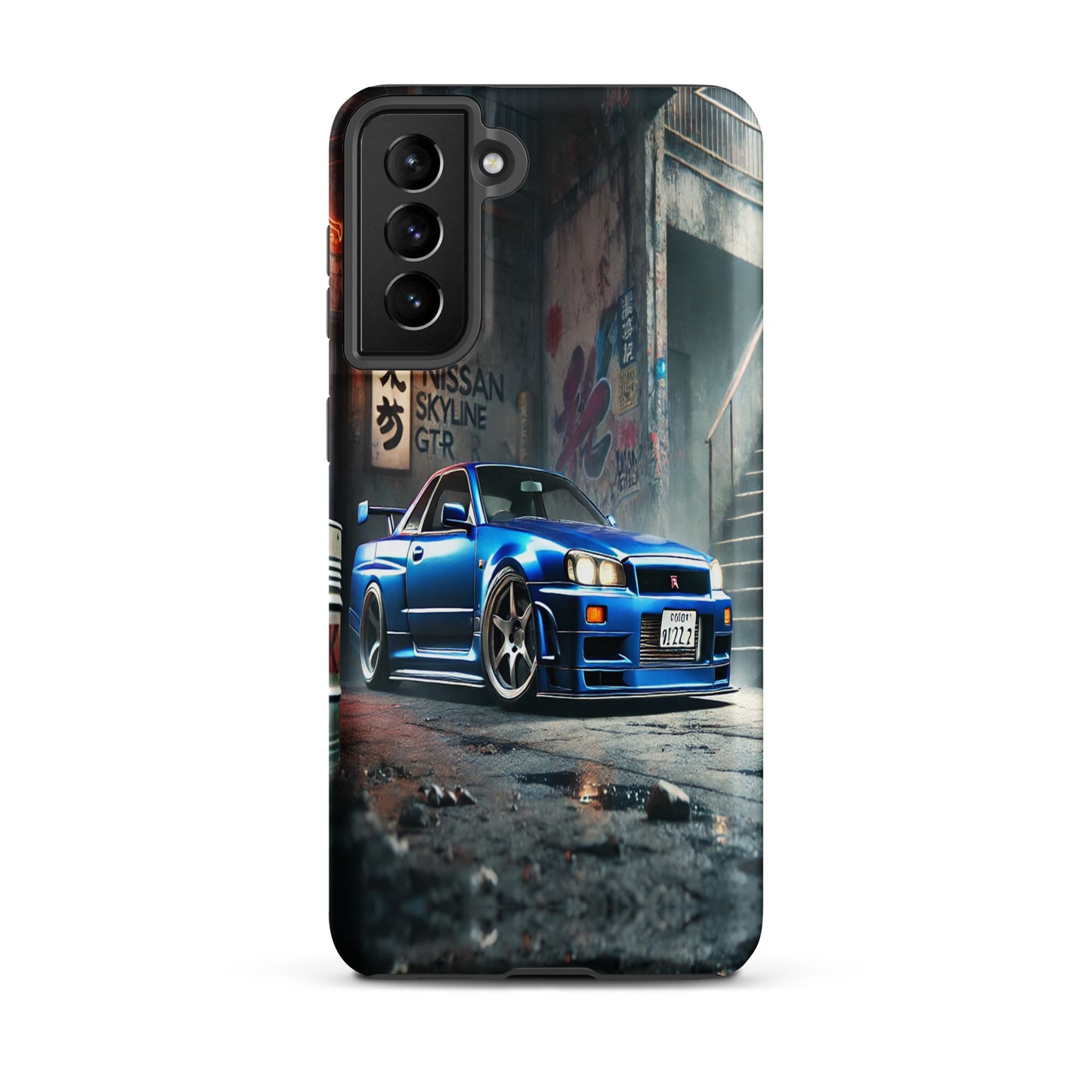 Samsung Tough Case Induction Charging Compatible - Nissan Skyline R34 GT-R