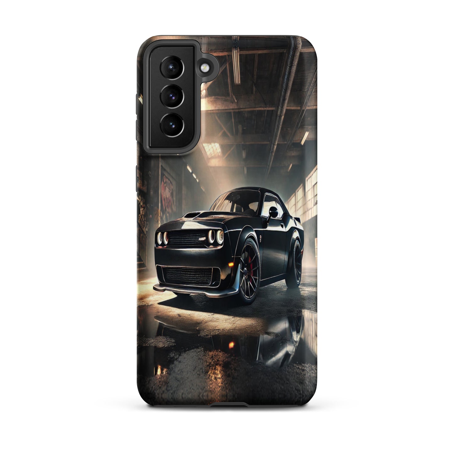 Samsung Tough Case Induction Charging Compatible - Dodge Challenger Hellcat