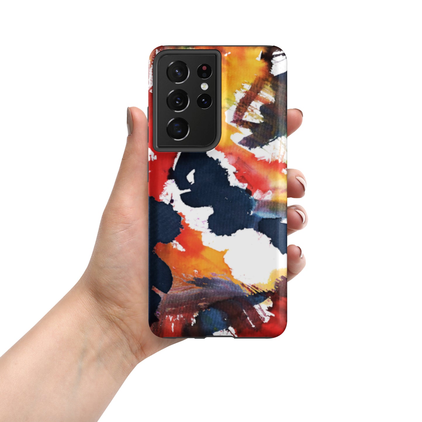 Samsung Tough Case Induction Charging Compatible - Splatter