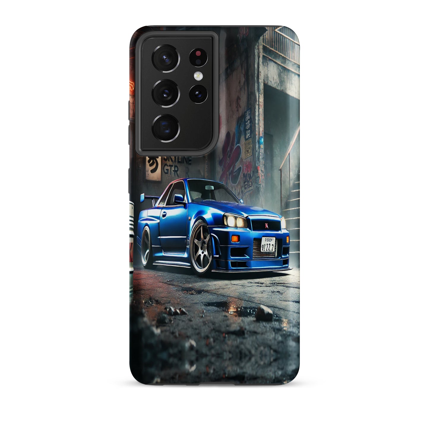 Samsung Tough Case Induction Charging Compatible - Nissan Skyline R34 GT-R