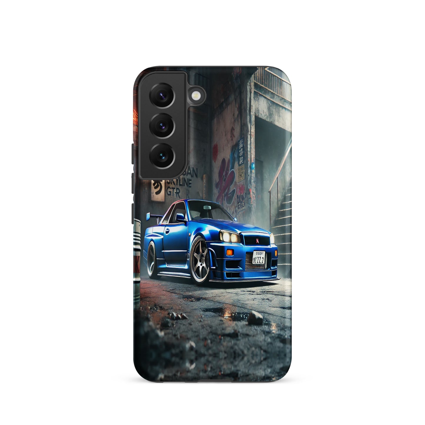 Samsung Tough Case Induction Charging Compatible - Nissan Skyline R34 GT-R