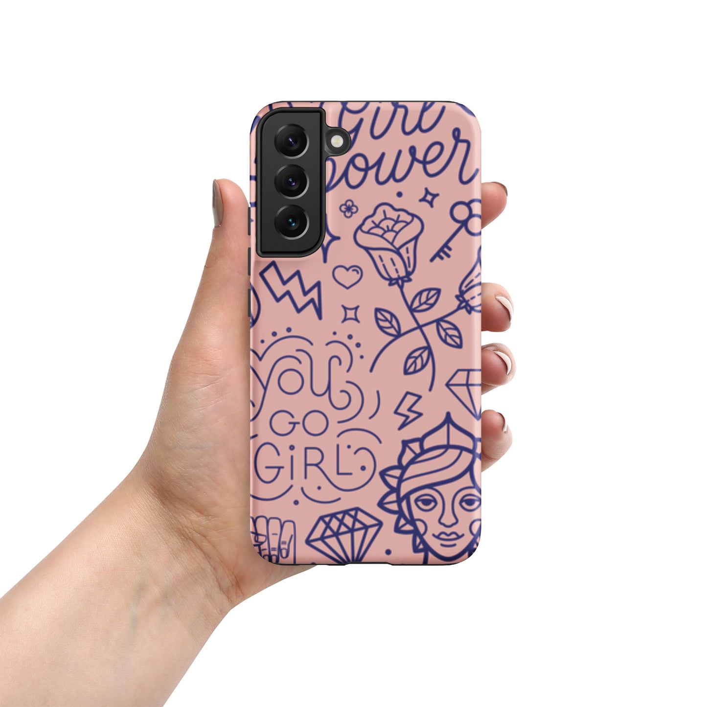 Samsung Tough Case Induction Charging Compatible - You Go Girl