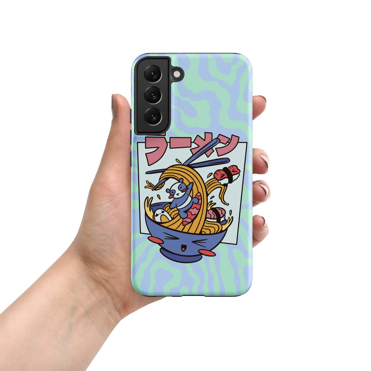 Samsung Tough Case Induction Charging Compatible - Funky Noodles