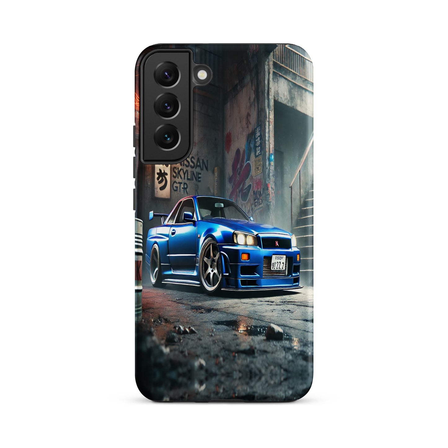 Samsung Tough Case Induction Charging Compatible - Nissan Skyline R34 GT-R