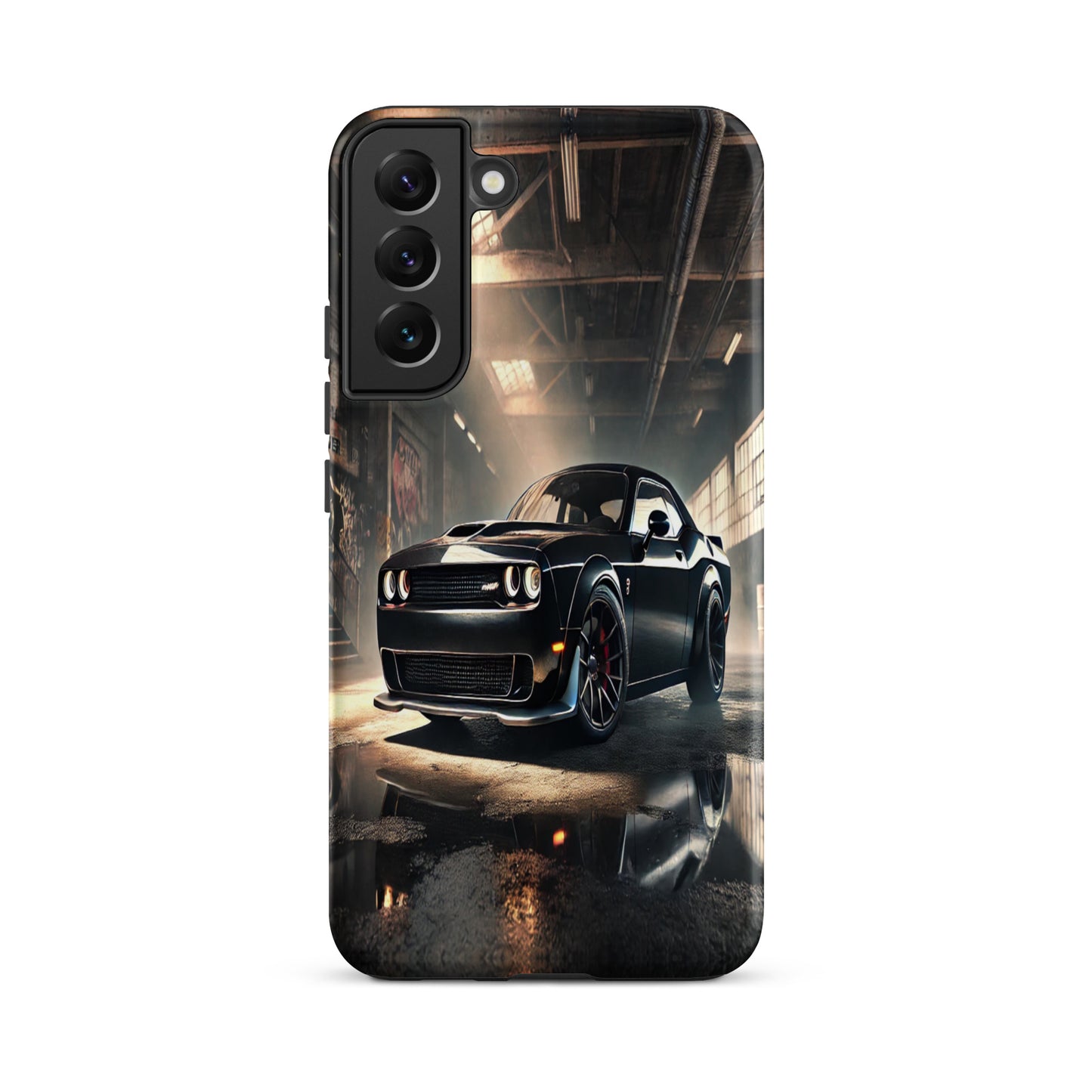 Samsung Tough Case Induction Charging Compatible - Dodge Challenger Hellcat