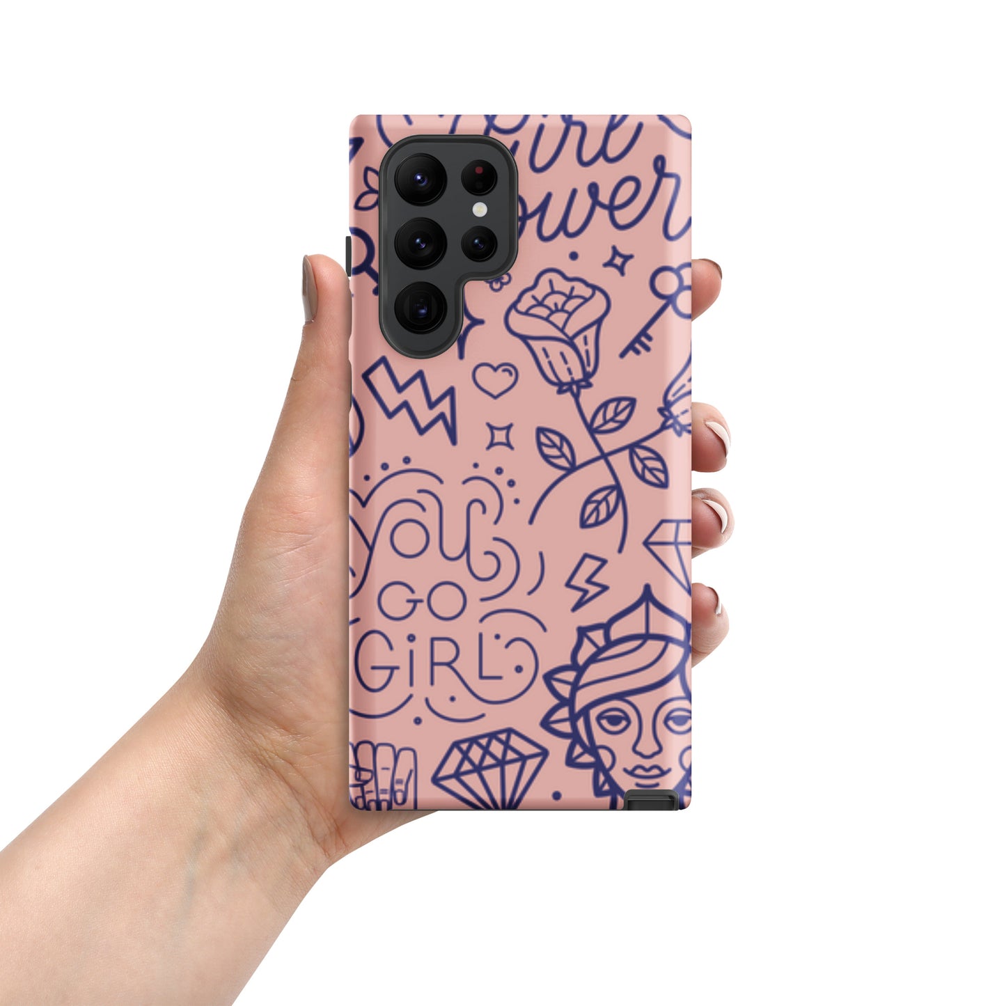 Samsung Tough Case Induction Charging Compatible - You Go Girl