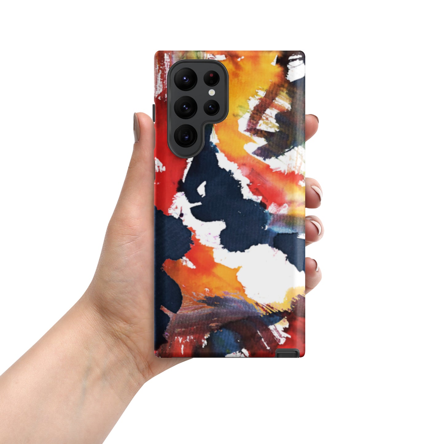 Samsung Tough Case Induction Charging Compatible - Splatter