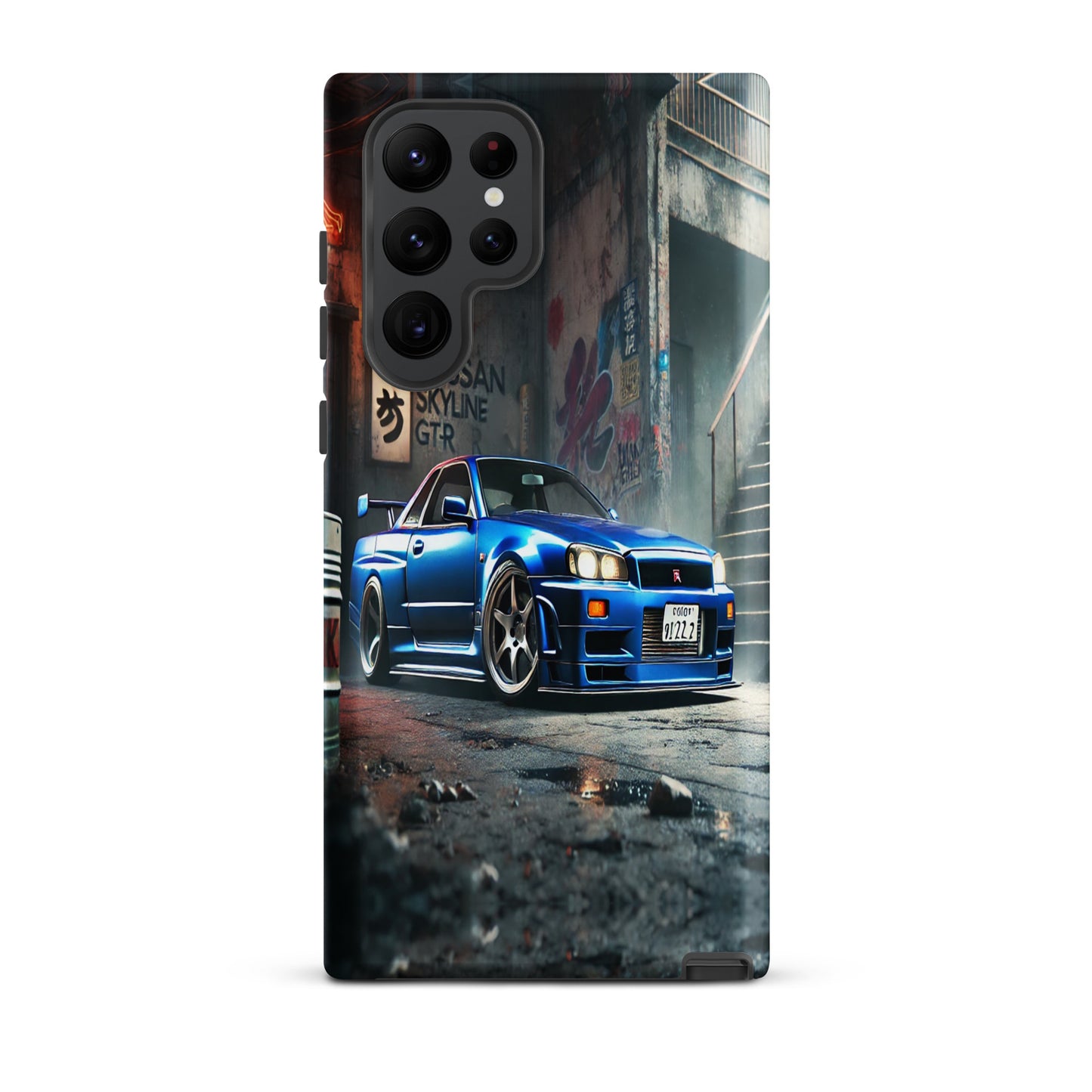 Samsung Tough Case Induction Charging Compatible - Nissan Skyline R34 GT-R