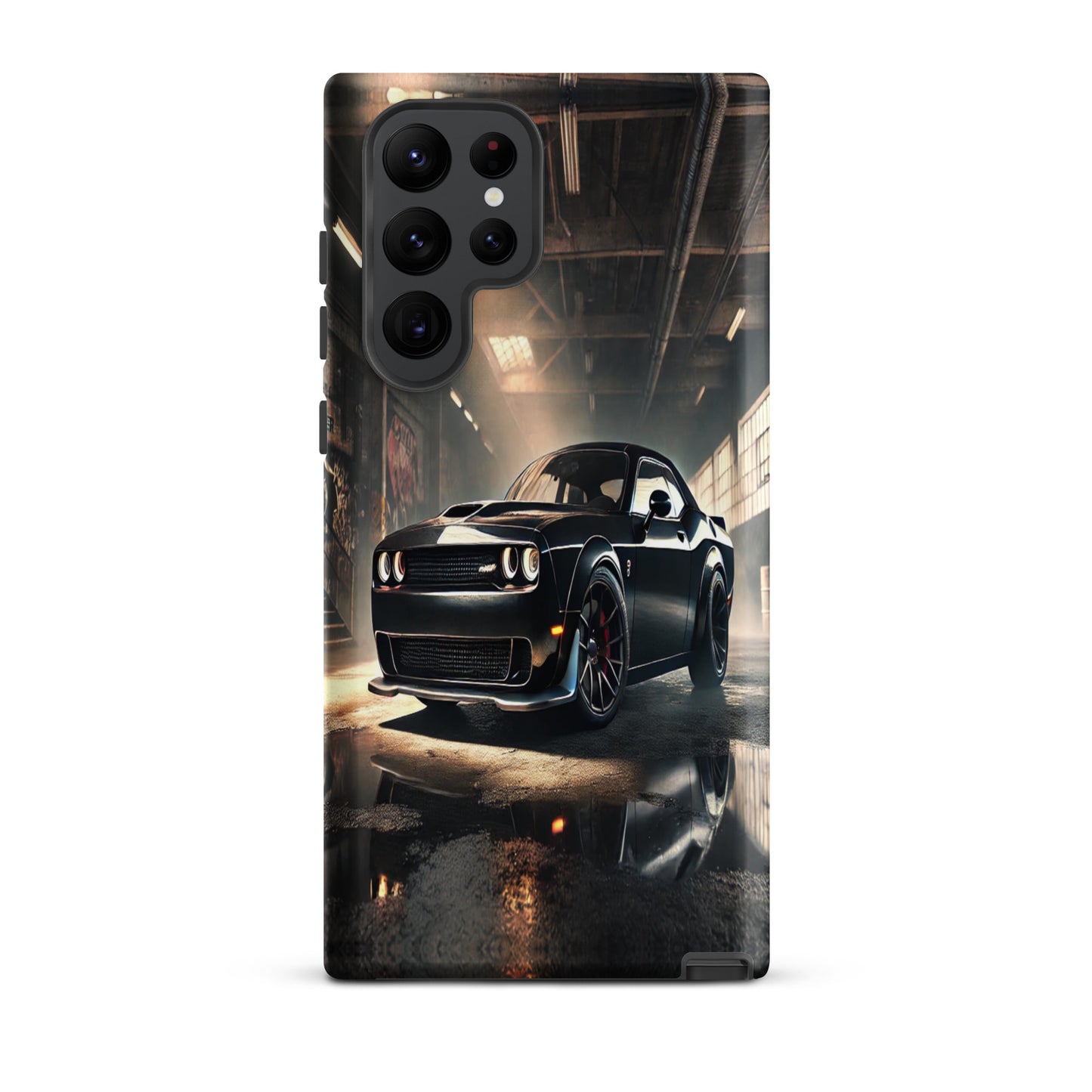 Samsung Tough Case Induction Charging Compatible - Dodge Challenger Hellcat