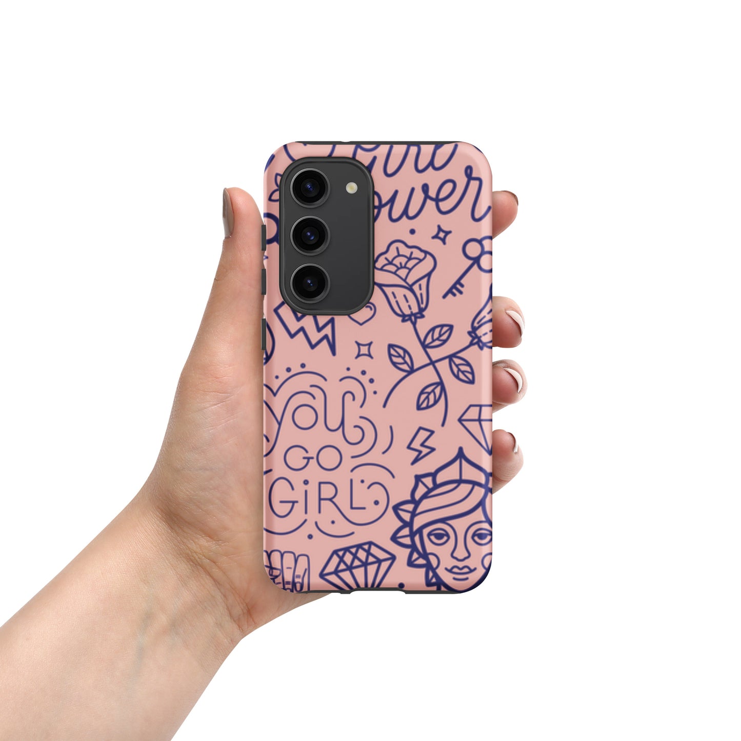 Samsung Tough Case Induction Charging Compatible - You Go Girl