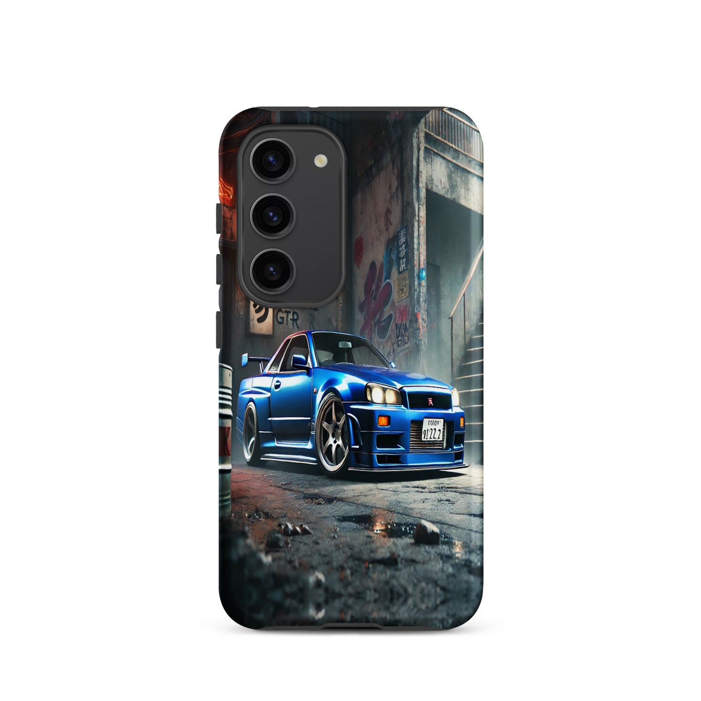 Samsung Tough Case Induction Charging Compatible - Nissan Skyline R34 GT-R