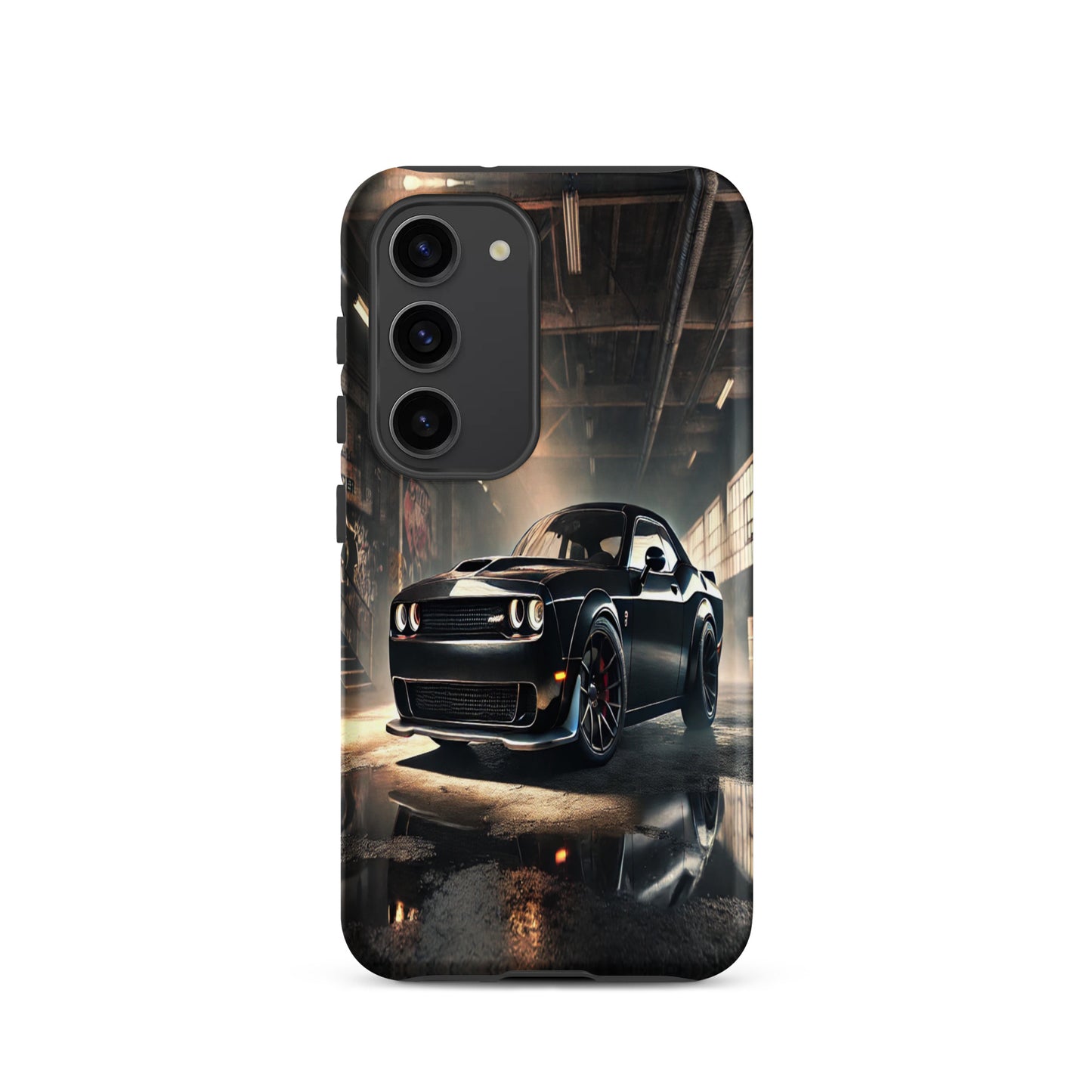 Samsung Tough Case Induction Charging Compatible - Dodge Challenger Hellcat