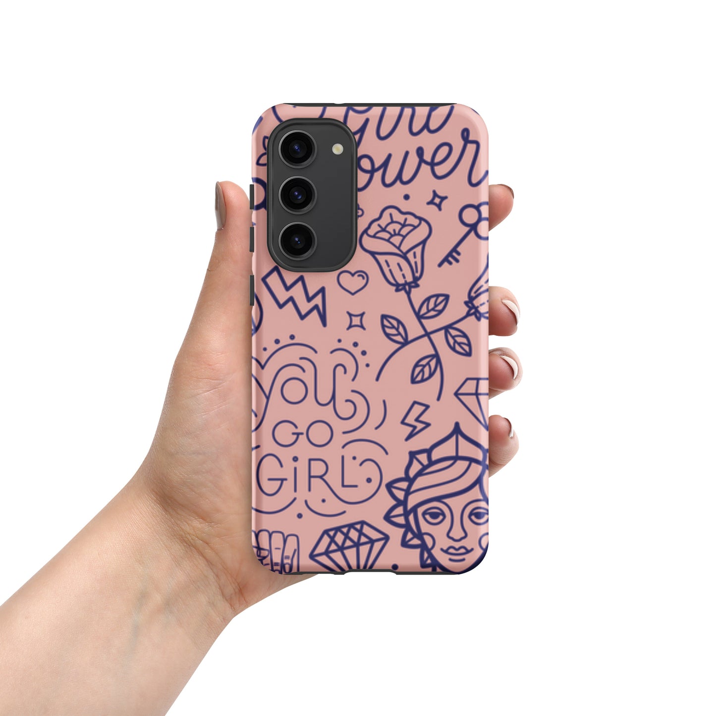 Samsung Tough Case Induction Charging Compatible - You Go Girl