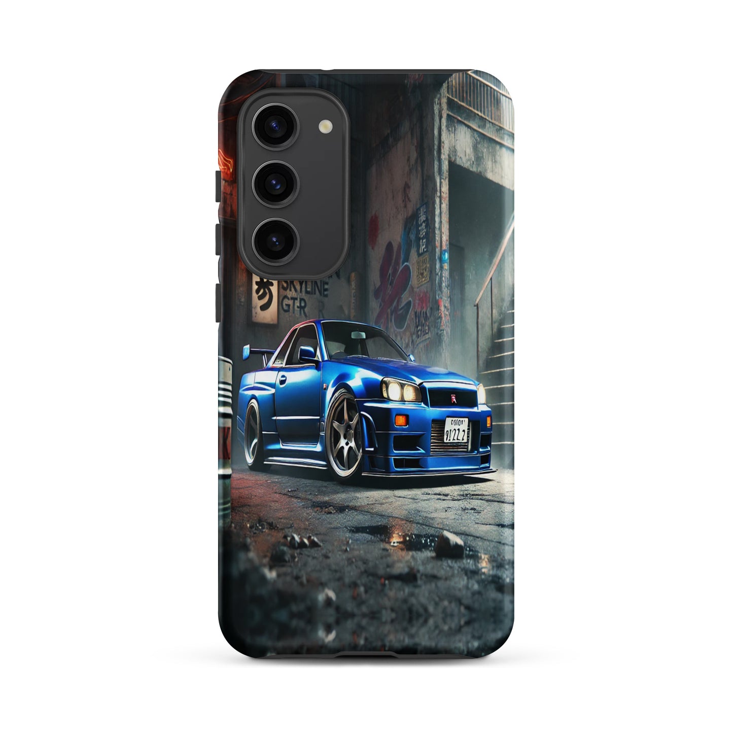 Samsung Tough Case Induction Charging Compatible - Nissan Skyline R34 GT-R