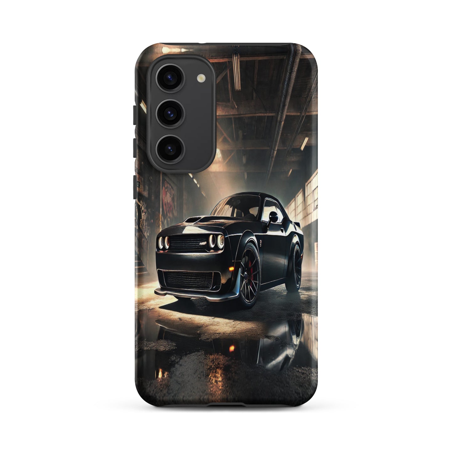 Samsung Tough Case Induction Charging Compatible - Dodge Challenger Hellcat