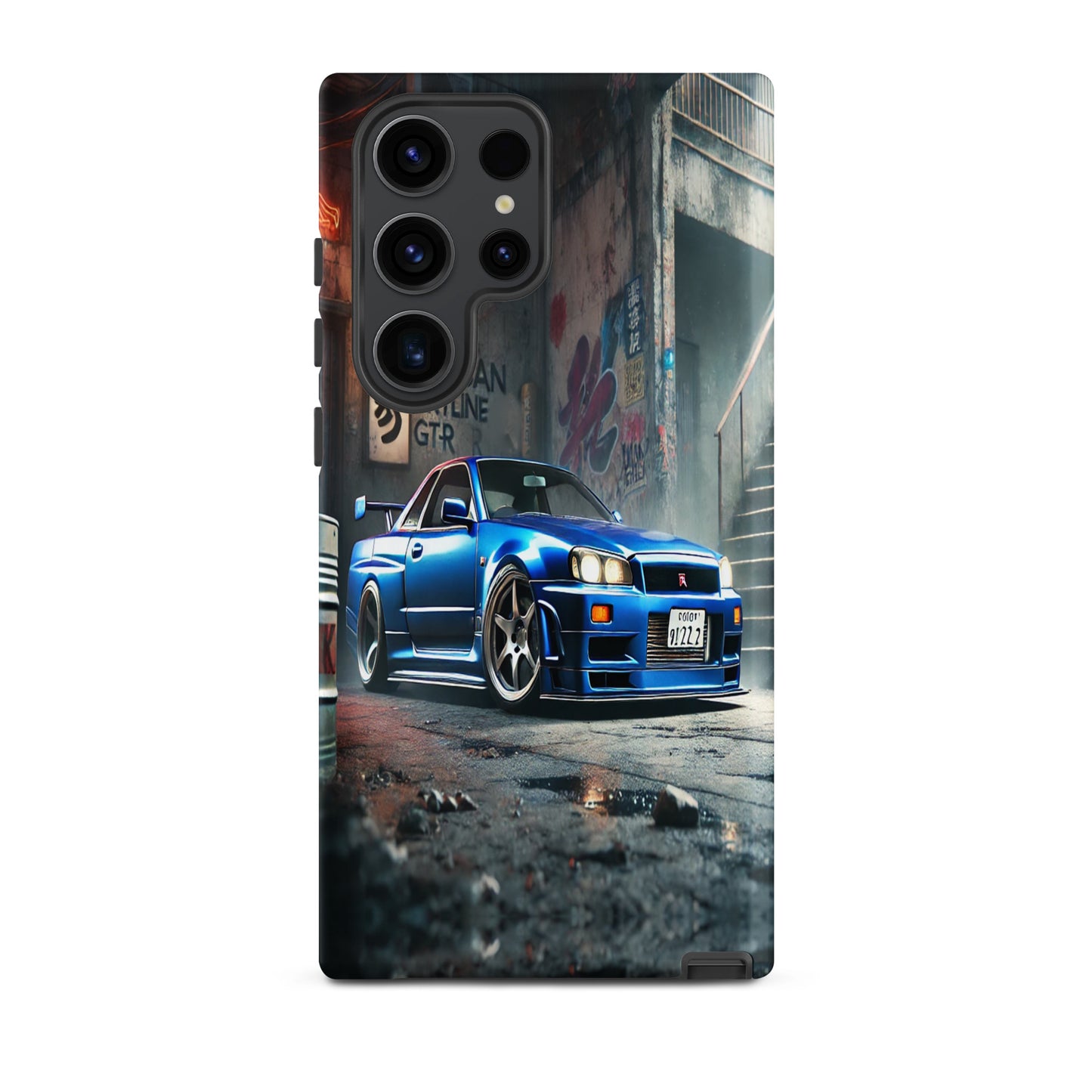 Samsung Tough Case Induction Charging Compatible - Nissan Skyline R34 GT-R