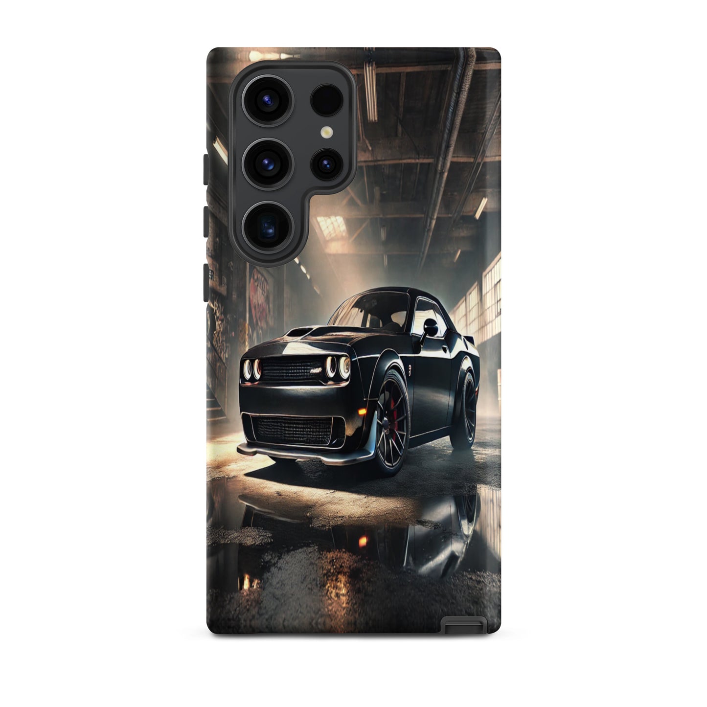 Samsung Tough Case Induction Charging Compatible - Dodge Challenger Hellcat