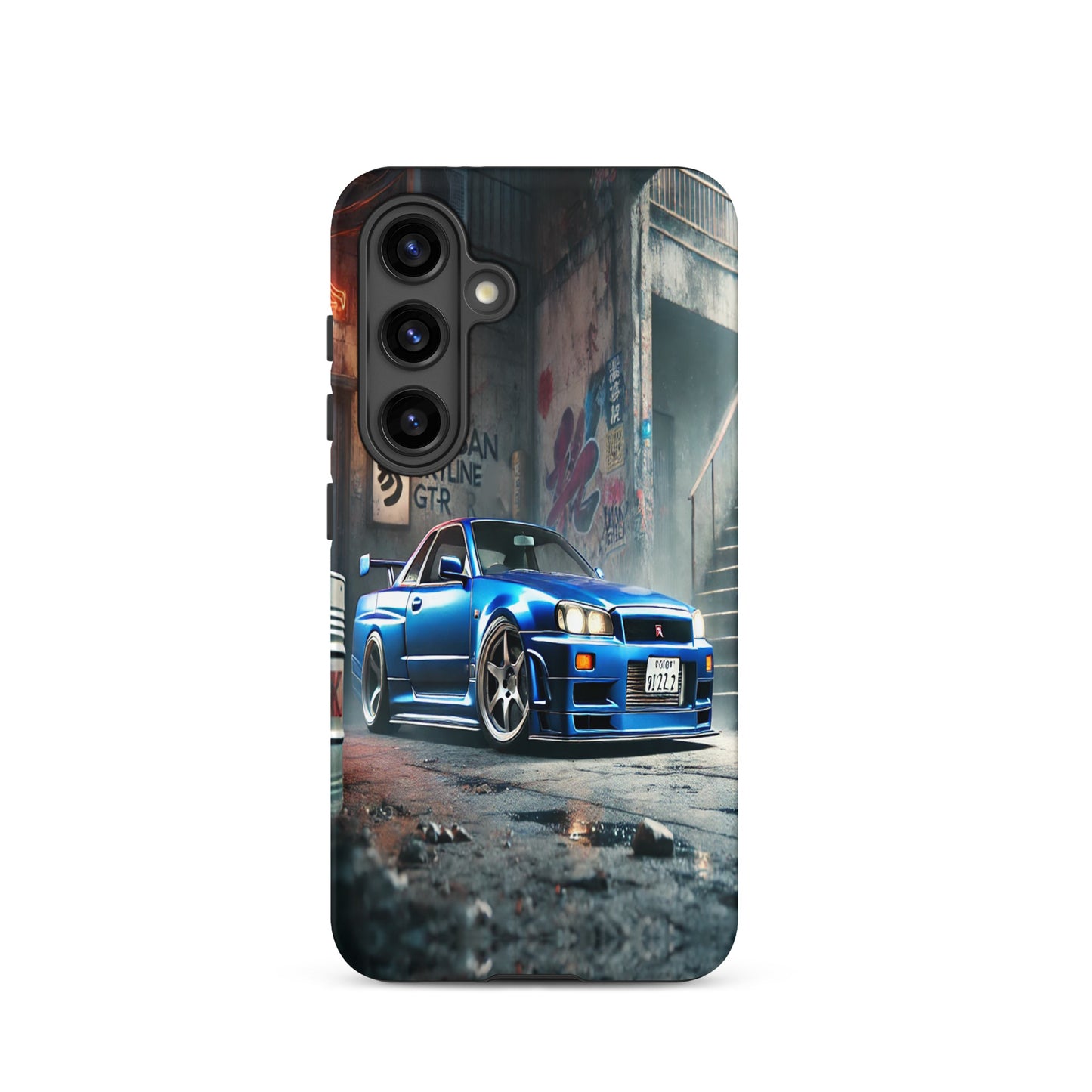 Samsung Tough Case Induction Charging Compatible - Nissan Skyline R34 GT-R