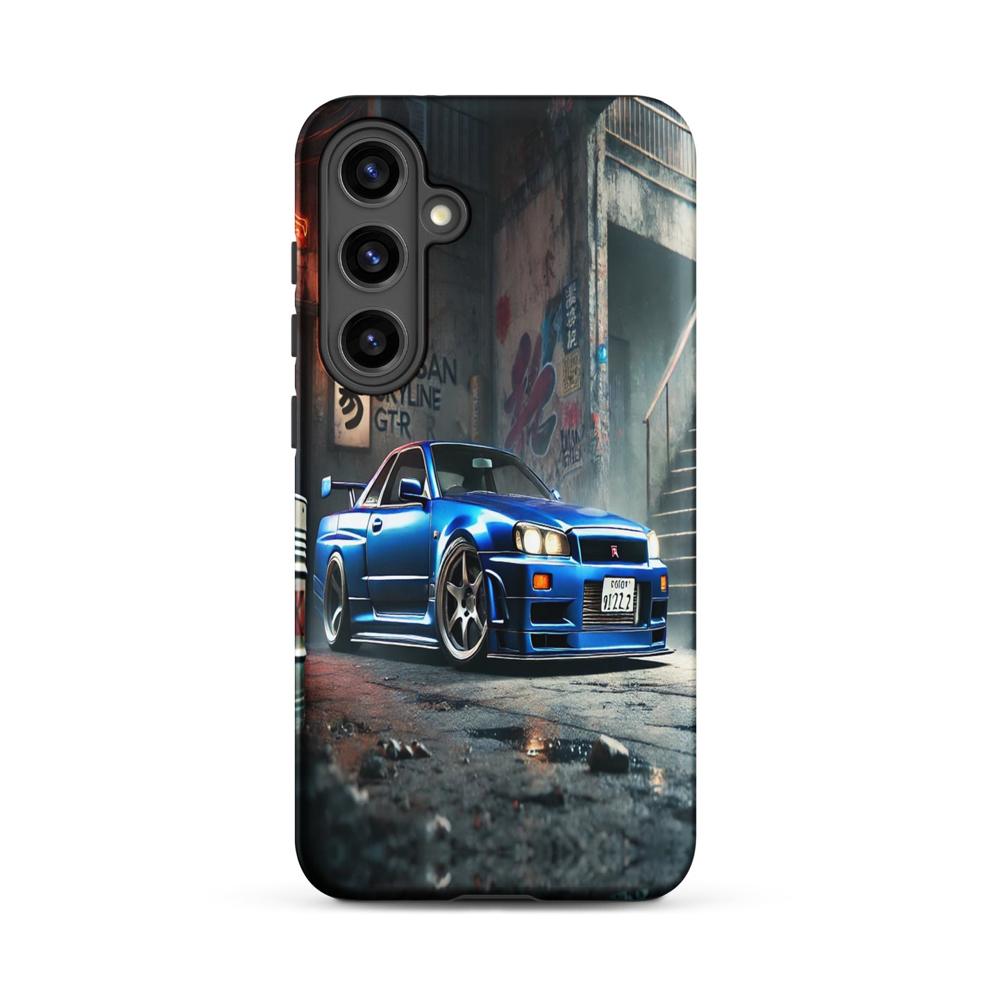 Samsung Tough Case Induction Charging Compatible - Nissan Skyline R34 GT-R