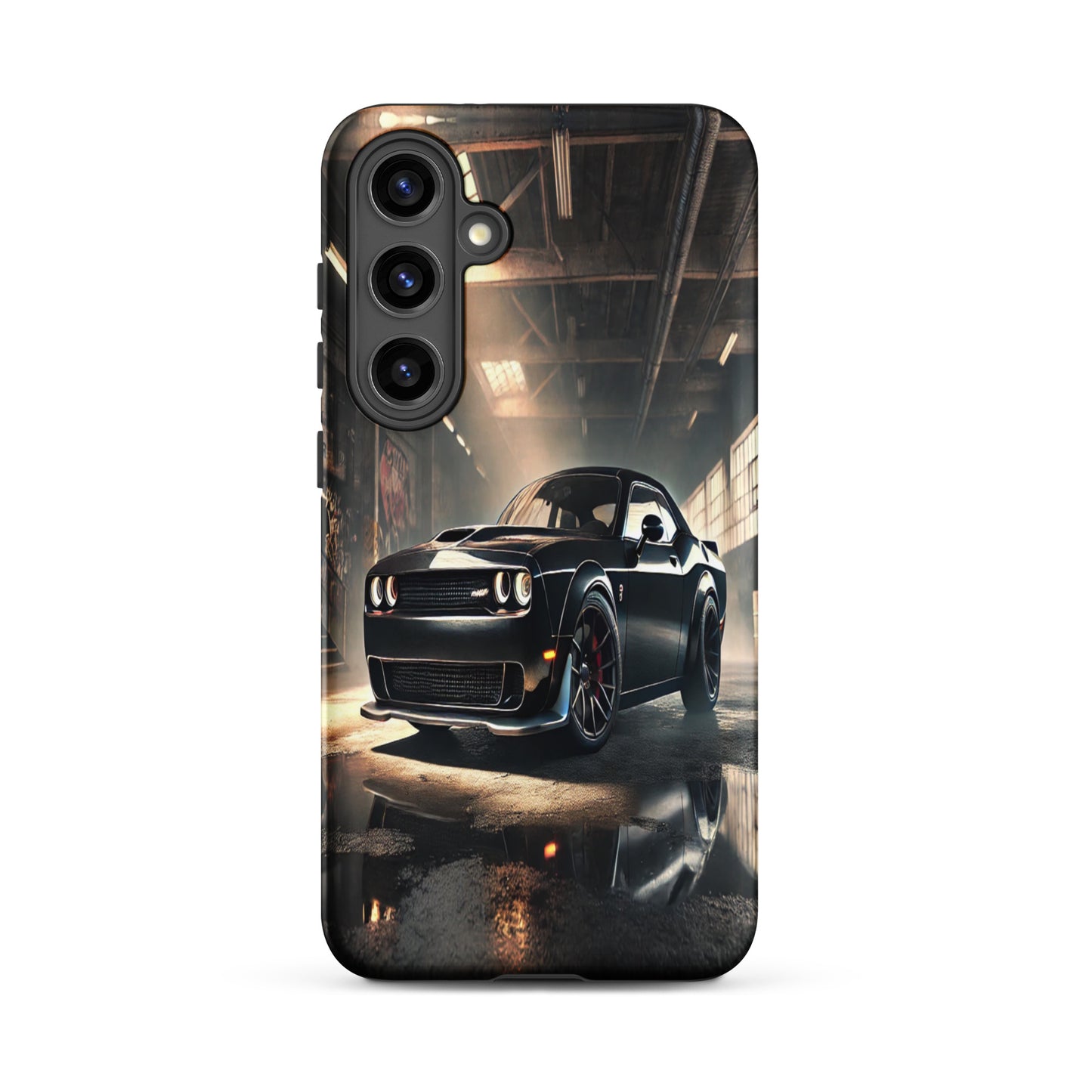 Samsung Tough Case Induction Charging Compatible - Dodge Challenger Hellcat
