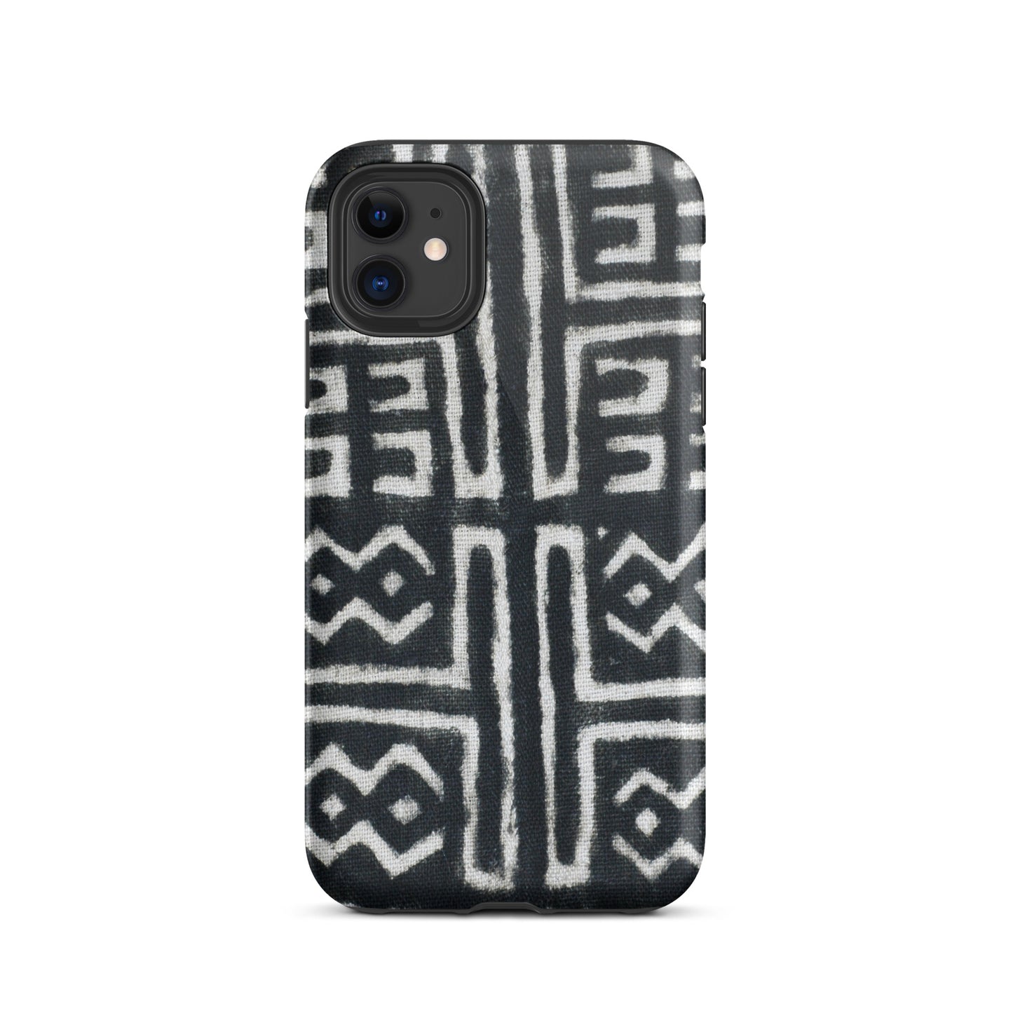 iPhone Dual-Layered Tough Case With Raised Bezel - Aztec