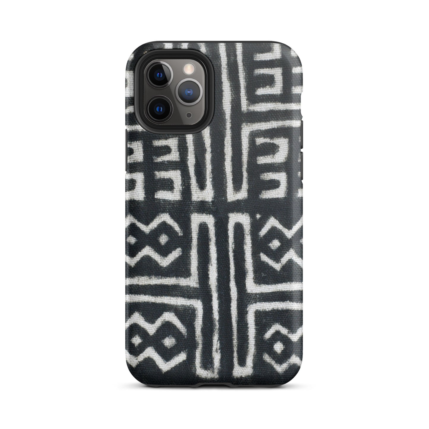 iPhone Dual-Layered Tough Case With Raised Bezel - Aztec