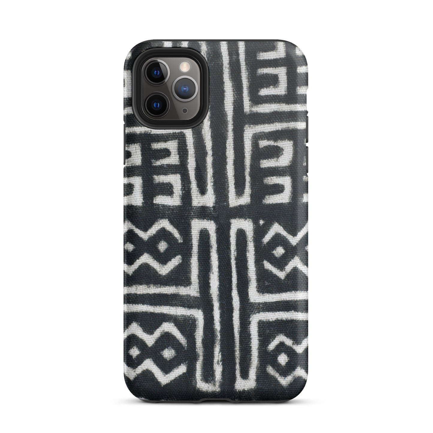 iPhone Dual-Layered Tough Case With Raised Bezel - Aztec